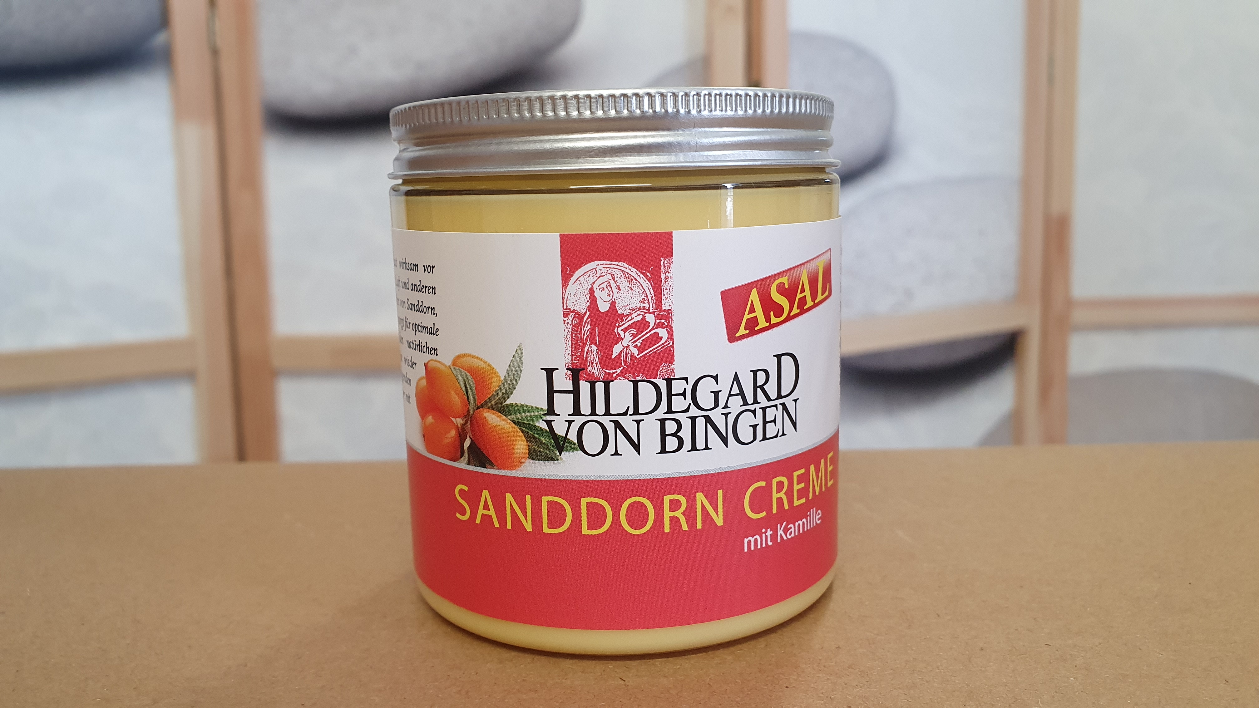 Sanddorn Creme mit Kamille nach Hildegard von Bingen