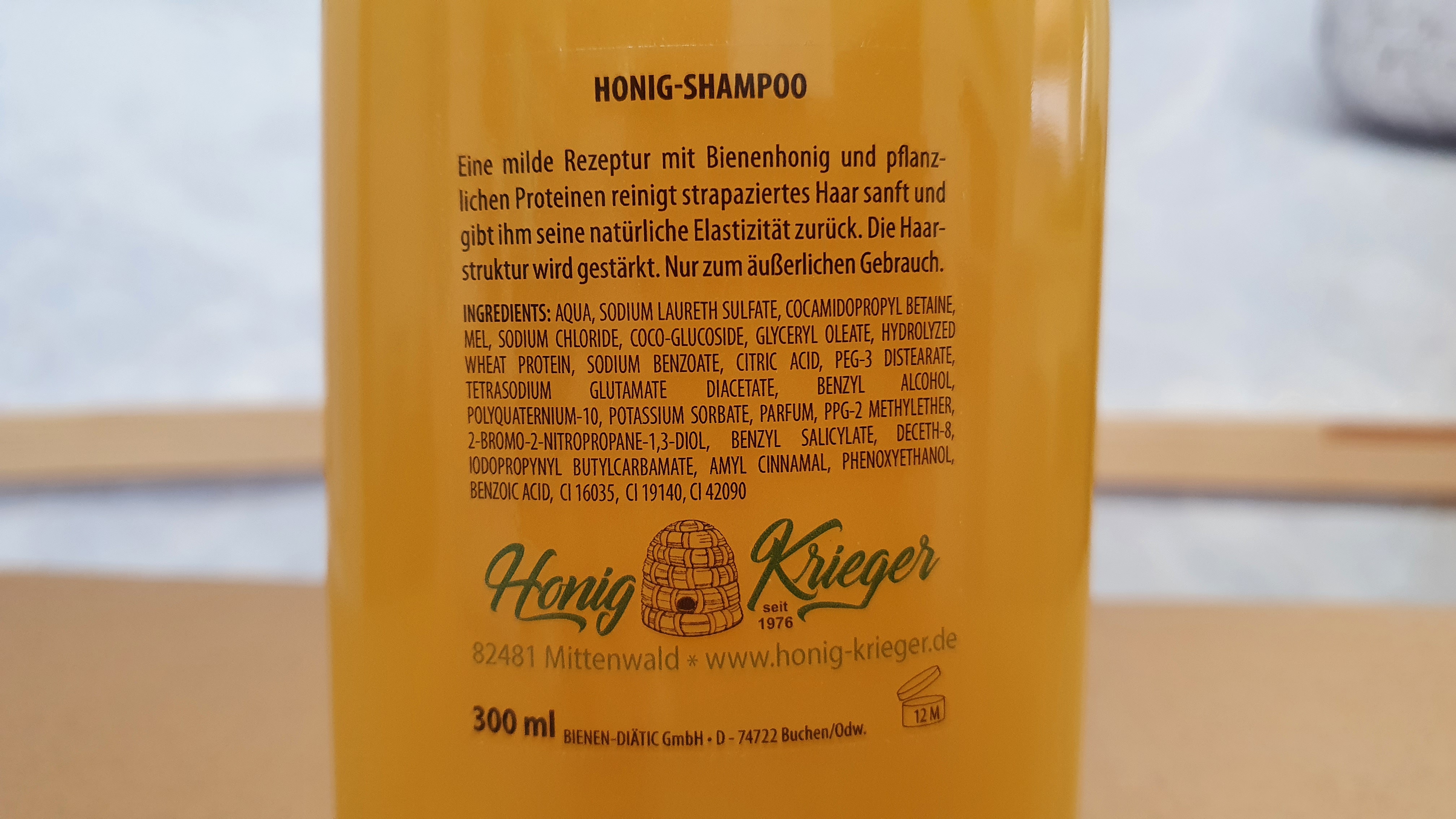 Honig-Haar-Shampoo